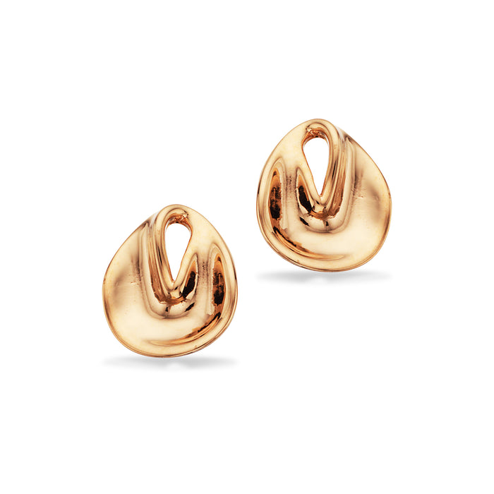 Øreringe i 8 kt guld