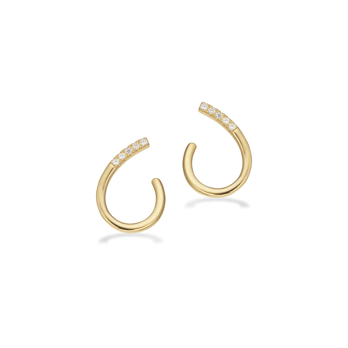 Ørering i 8 kt. guld