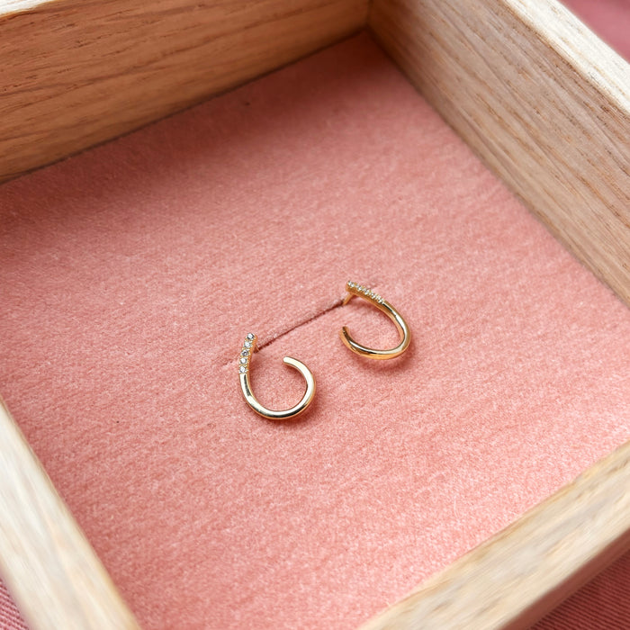 Ørering i 8 kt. guld