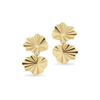 Øreringe i 8 kt. guld