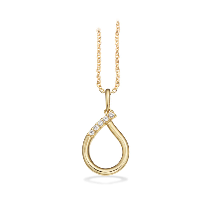 Halskæde i 8 kt. guld