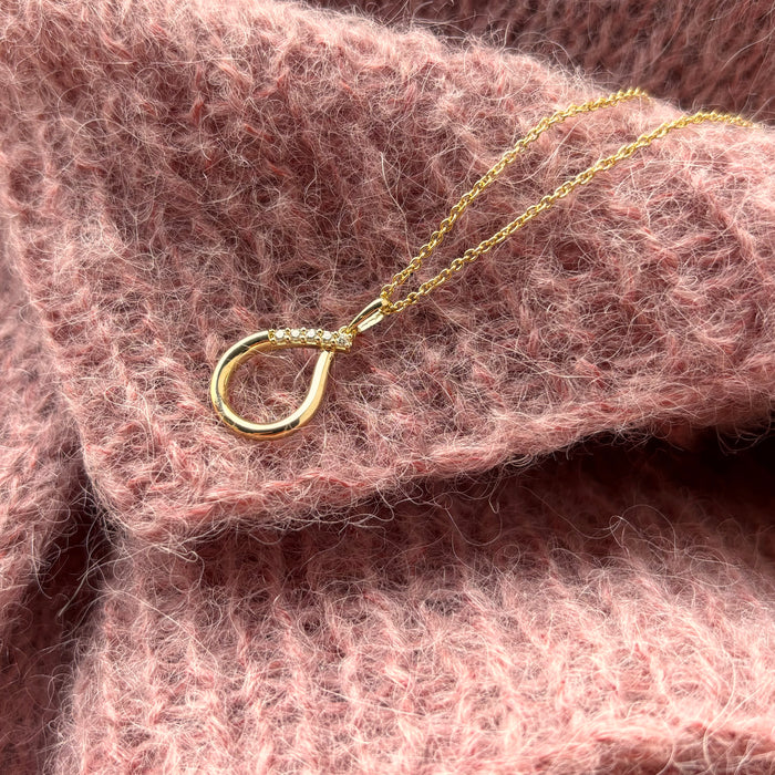 Halskæde i 8 kt. guld