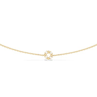 Armbånd i forgyldt sølv