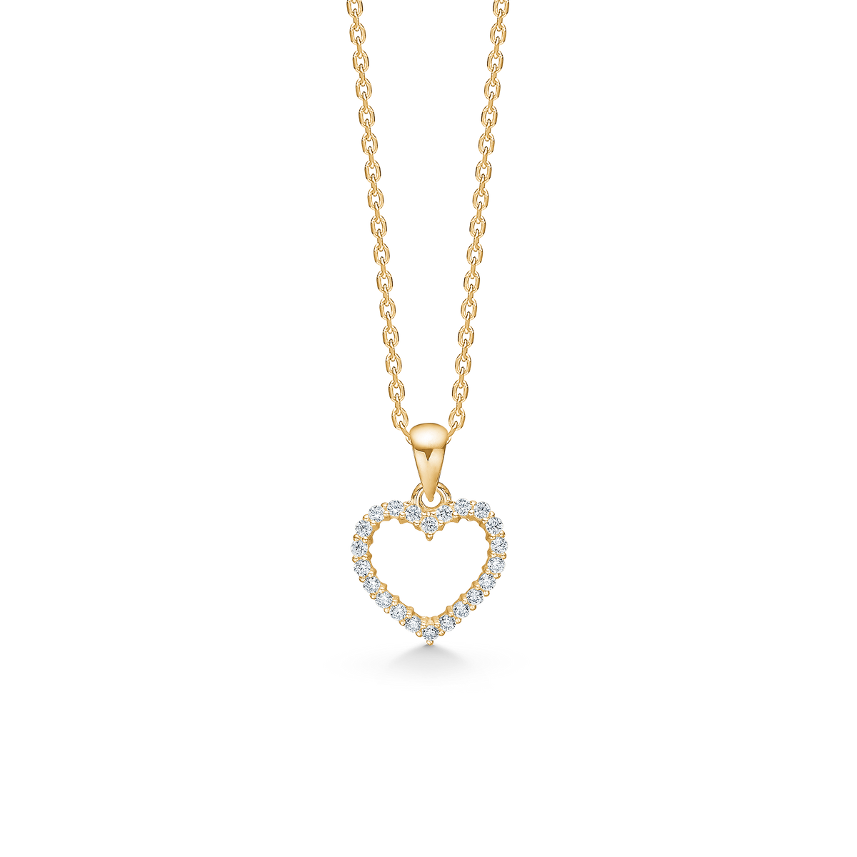 Rhianna vedhæng i 8 kt. guld