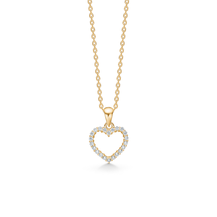 Rhianna vedhæng i 8 kt. guld