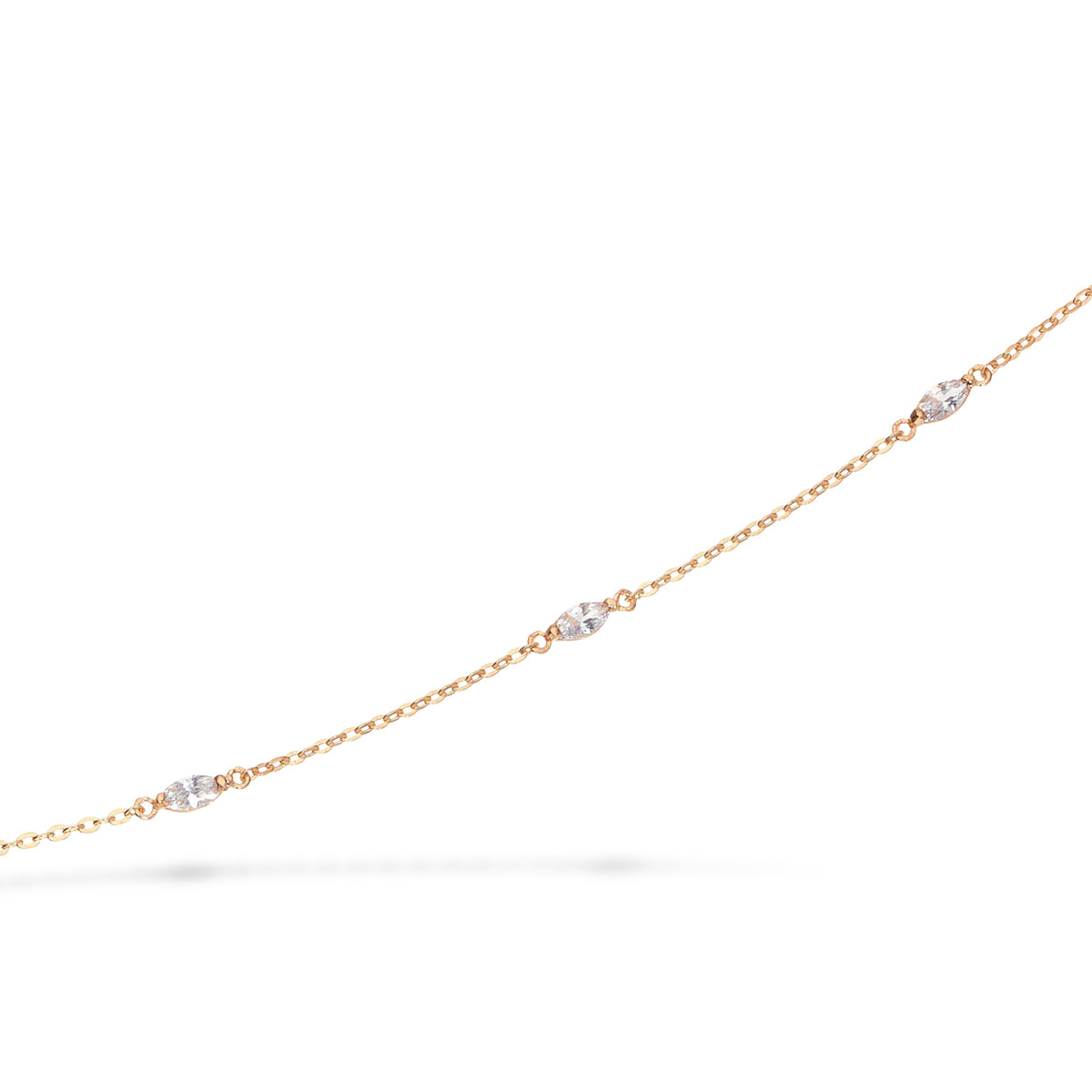 Armbånd i 8 kt. guld