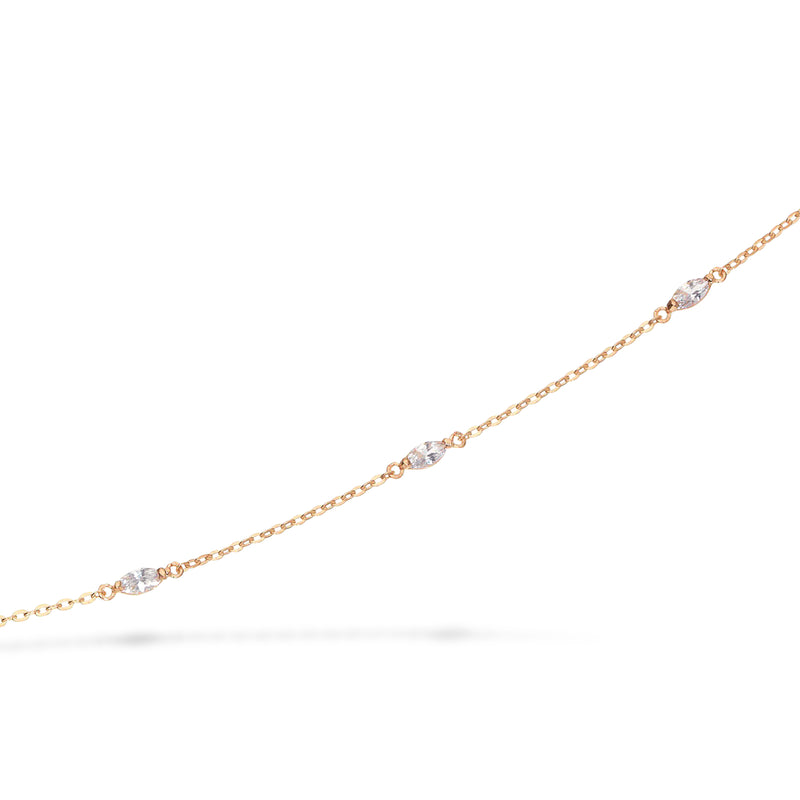 Armbånd i 8 kt. guld