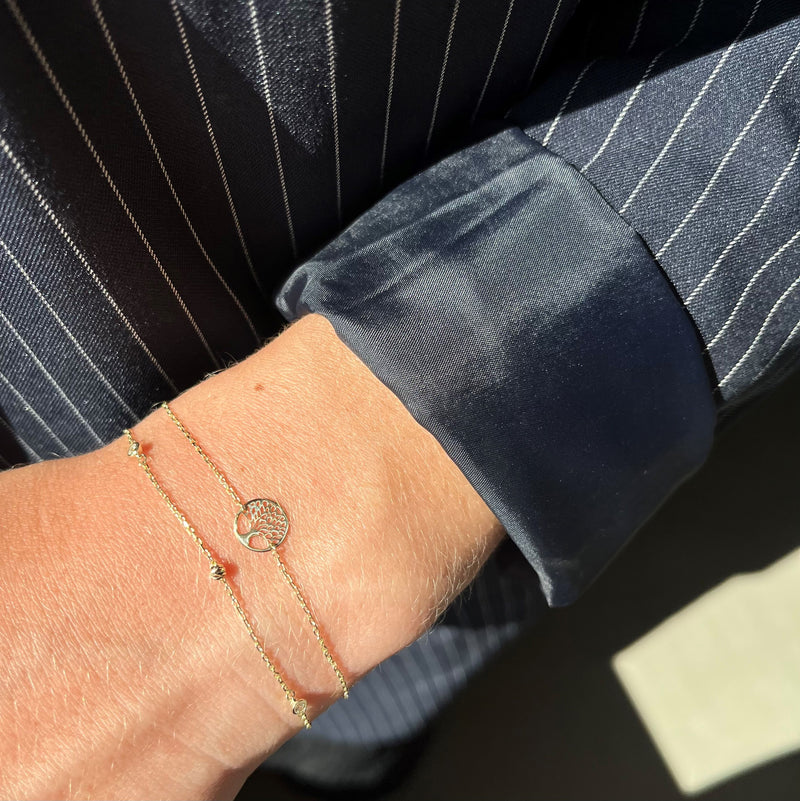 Armbånd i 8 kt. guld