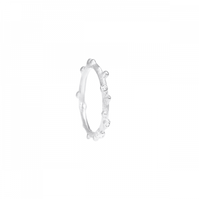 18kt hvidguld ring Ole Lynggaard, Nature A2691-501